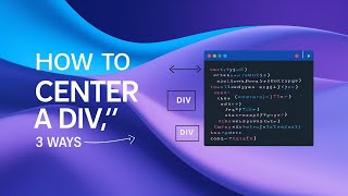 How to center a div  EASY  Center Div and Text Vertically and Horizontally [upl. by Crowell72]