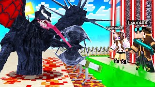 INVASIONE VENOM CONTRO CASA SICURA SU MINECRAFT [upl. by Iel]