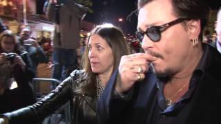 SBIFF 2016  Maltin Modern Master  Johnny Depp Interview amp BRoll [upl. by Damour188]