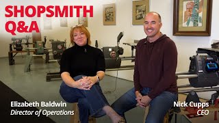 Shopsmith QampA Your Questions Answered by Our CEO and Director of Operations [upl. by Cecily25]