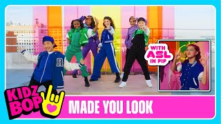 KIDZ BOP Kids  Made You Look Official Video with ASL in PIP [upl. by Ebarta]