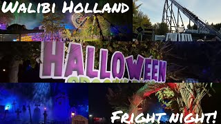 Walibi Holland Fright night 021124 [upl. by Orpah]