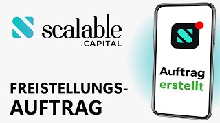 Freistellungsauftrag  Scalable Capital Tutorial [upl. by Nallek]