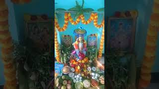 Siddi maa ganapati song like subscribe  viral videos  YouTube shorts  trending [upl. by Denby]