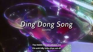 Vietsub  Günther  Ding Dong Song  Lyrics Video [upl. by Kaiser]