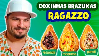 FUI CONFERIR AS COXINHAS NOVAS DO RAGAZZO  IMAGENS MERAMENTE ILUSTRATIVAS [upl. by Elpmet]