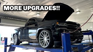 2016 SILVERADO SINGLE CAB GETS HEADERS CORSA EXHAUST AND CAI [upl. by Schofield599]