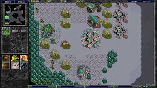 Warcraft 2 Plains of Snow 1v1 u8t3io3p vs ziffer [upl. by Nosloc739]