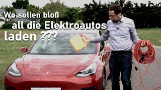 Wo sollen bloß all die Elektroautos laden [upl. by Odnalref]