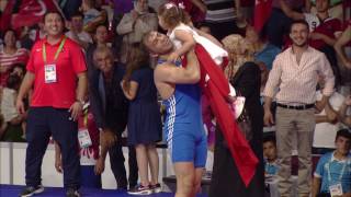 2017 07 25 WRESTLING FREESTYLE HIGHLIGHTS MENS 97KG GOLD MEDAL ILHAN CITAK DEAFLYMPICS2017 [upl. by Lynda924]