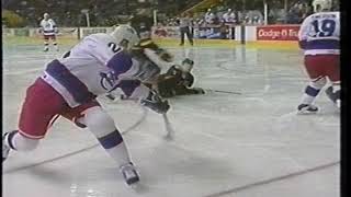 Original Winnipeg Jets score 4 shorthanded goals vs the Vancouver Canucks  April 1995 [upl. by Nonnah637]