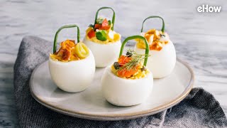 How to Make Deviled Egg Baskets [upl. by Zednanreh487]