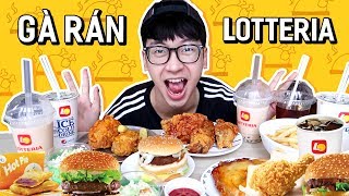 ĂN HẾT MENU GÀ RÁN LOTTERIA  Ở NHÀ ĂN CẢ THẾ GIỚI 12 [upl. by Nalym745]