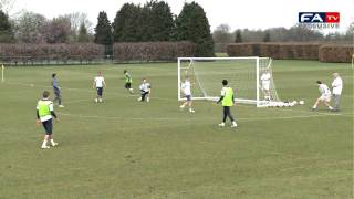 Henderson belter and more Denmark vs England U21 training [upl. by Edy]