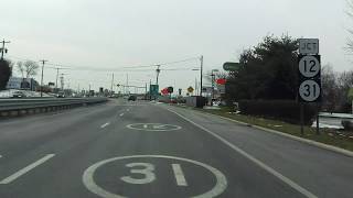 Flemington Circle US 202 southbound [upl. by Ragen]