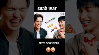 Vernon amp dk 🤣🐢🍕 iconic duo funny moments snack war🤣 vernon svt seventeen svtedits svtcarat dk [upl. by Allain]