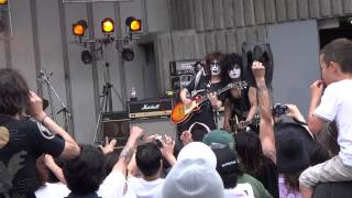 LEGEND OF ROCK at 日比谷野音 Vol4 KISS Detroit Rock City [upl. by Tiat]