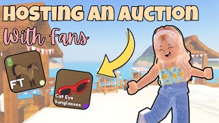 Hosting An AUCTION with Fans  Wild Horse Islands [upl. by Tavia430]