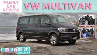 Family car review 2019 Volkswagen Multivan Comfortline [upl. by Eedak]