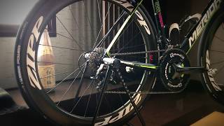 ZIPP 404 firecrest Carbon Wheels Sound [upl. by Ulland547]