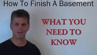 How to Finish a Basement  A Complete Step by Step Guide to Finishing a Basement Like a Pro [upl. by Duma]