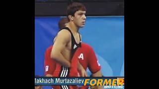 Makhach Murtazaliev  Olympic Games 🥉uww wrestling wrestlemania sports дагестан борьба прогиб [upl. by Stanzel]