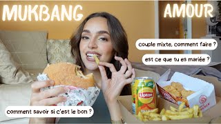 MUKBANG  lAMOUR ❤️‍🔥 les couples mixtes les parents contre le mariage [upl. by Eylloh]