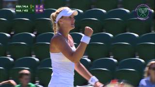 2015 Day 11 Highlights Babos amp Mladenovic vs Makarova amp Vesnina semifinal [upl. by Verneuil]