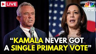 Robert F Kennedy Jr Live RFK Urges Votes To Reject Kamala Harris in Michigan  Trump Rally  N18G [upl. by Ahseret871]