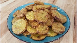 Fried Squash  The Easy Way  100 Year Old Recipe  The Hillbilly Kitchen [upl. by Tare792]