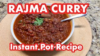 RAJMA MASALA in Instant Pot  Instant Pot Kidney Beans  Instant Pot Indian Recipes Vegetarian [upl. by Madancy]