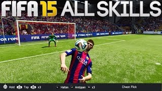 FIFA 15 ALL SKILLS TUTORIAL  HD [upl. by Way27]