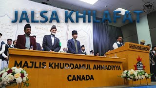 Khuddamul Ahmadiyya National Jalsa Khilafat in Canada [upl. by Busch]