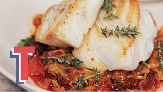 Baked Cod With Chorizo Food Fest 4 [upl. by Herra]