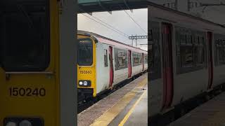 150240 departs Severn Tunnel Jn with tone for Cheltenham spa [upl. by Nilyam]