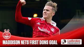 Magic Maddison scores first goal for Aberdeen [upl. by Ari]