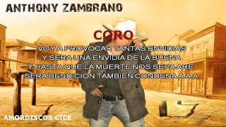 VOY A CONQUISTARTE KARAOKE ANTHONY ZAMBRANO [upl. by Macnair]