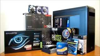 Project 1UP  Corsair Carbide 500R Intel Core i53570K Gaming Build [upl. by Urbas]