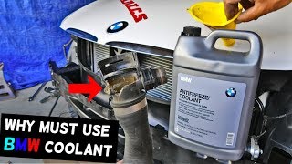 WHY YOU MUST USE BMW COOLANT IN YOUR BMW [upl. by Adnelg]