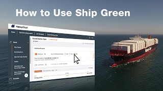 Tutorial How to Use Ship Green  HapagLloyd [upl. by Rotberg904]