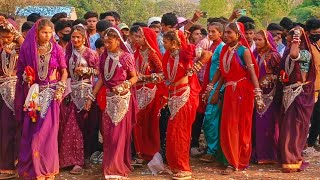 adivasi dance video 2024‼️ prakash solanki ki new timli song 2024‼️ adivasi timli dance video 2024‼️ [upl. by Ingraham]