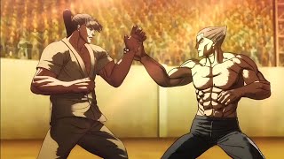 Sen Hatsumi vs Chiba Takayuki DUBBED Kengan Ashura HD Floating Cloud vs Faceless Man 😱❤️🤯💯🔥🍿👌 [upl. by Anier]