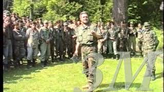 general Ramiz Dreković  quotmotivacioni govorquot Mehina Luka 1995 [upl. by Davena216]