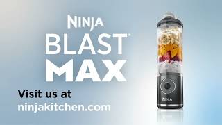 Getting Started  Ninja BLAST™ MAX Portable Blender with Twist and Go Vessel [upl. by Aisor]