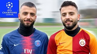 PARİS PSG  GALATASARAY ŞAMPİYONLAR LİGİ NEYMAR MBAPPE FALCAO EMRE MOR [upl. by Celtic132]