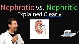 Nephrotic Syndrome vs Nephritic Syndrome Explained Nephritic vs Nephrotic [upl. by Amata]