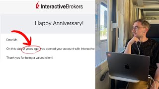 I set up my Interactive Brokers account exactly 2 years ago this is my result [upl. by Auhel]