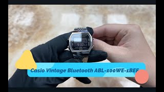 Casio Vintage Bluetooth ABL 100WE 1BEF [upl. by Chansoo361]