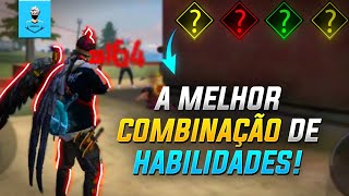 MELHOR COMBINAÇÃO DE PERSONAGENS NO FREE FIRE Rush suporte solo  Dicas free fire [upl. by Kelvin193]