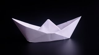 Kağıttan Gemi Yapımı  Çok Kolay  Origami [upl. by Nonnelg]